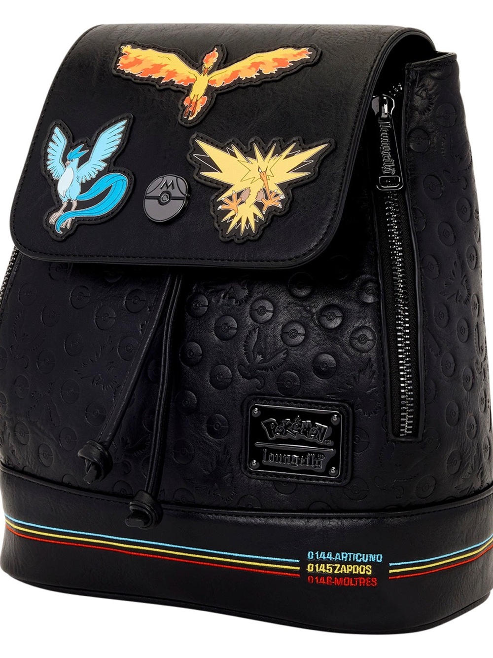 Loungefly Pokémon Legendary Birds and Beasts Drawstring Mini Backpack